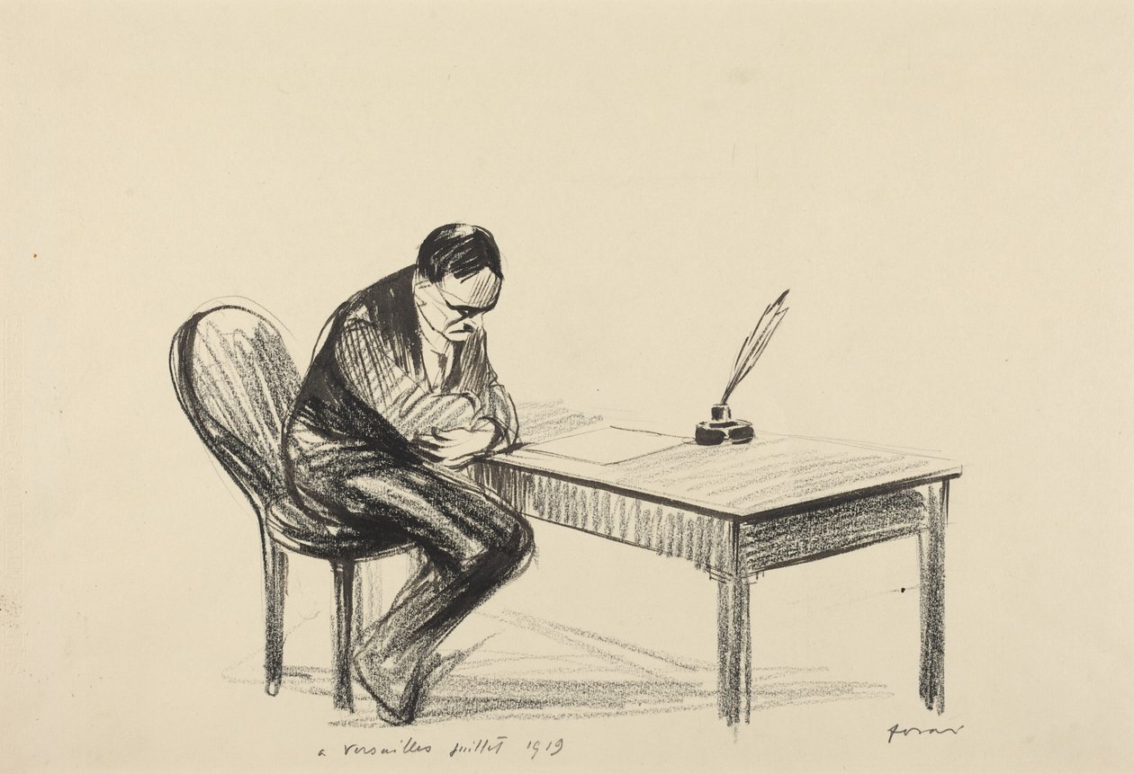 In Versailles, Juli 1919 von Jean-Louis Forain