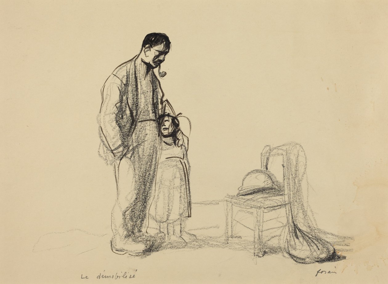 Der Demobilisierte von Jean-Louis Forain