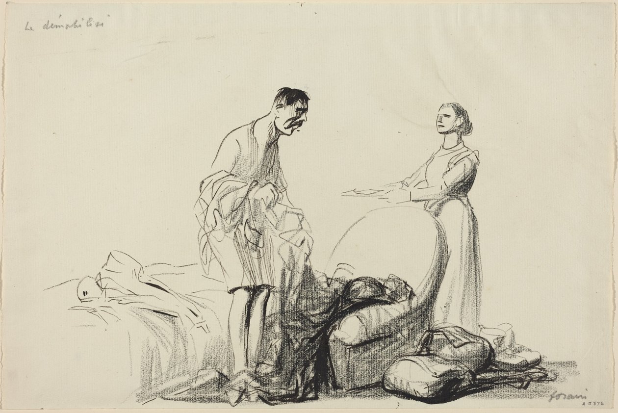 Der Demobilisierte von Jean-Louis Forain