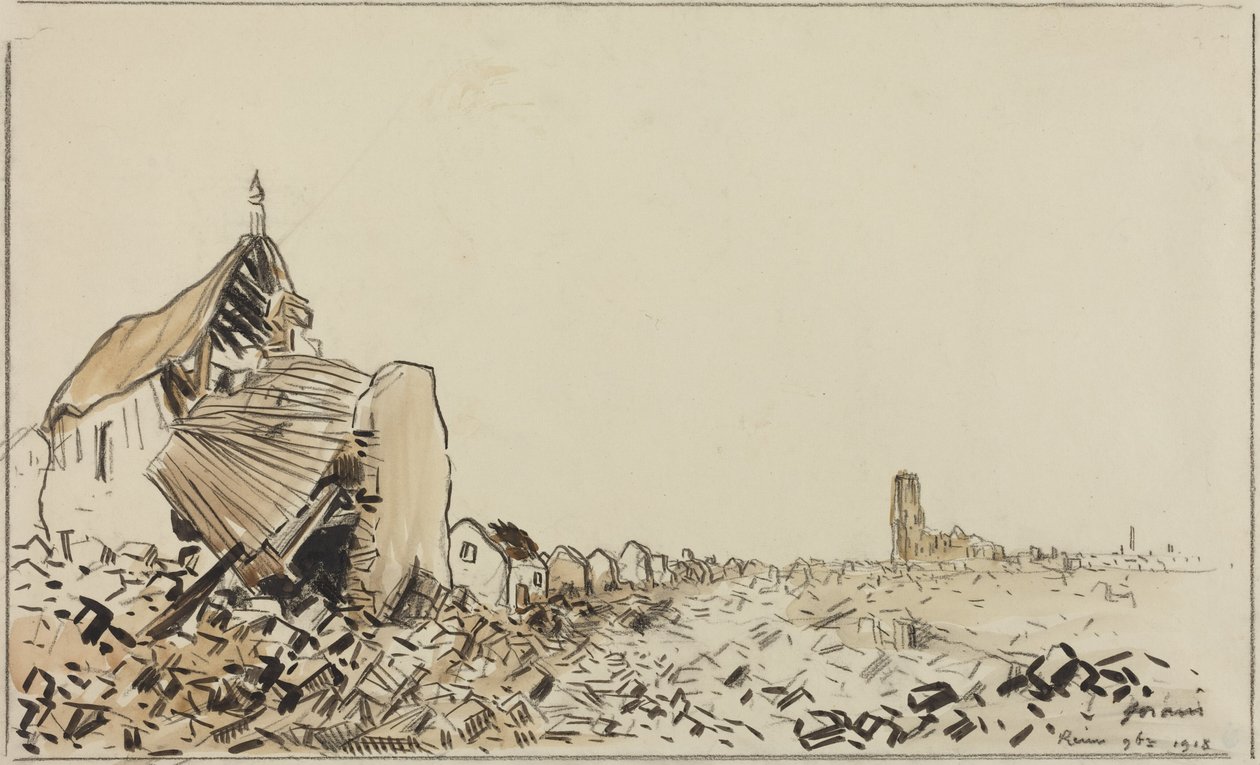 Reims 9bre 1918 von Jean-Louis Forain