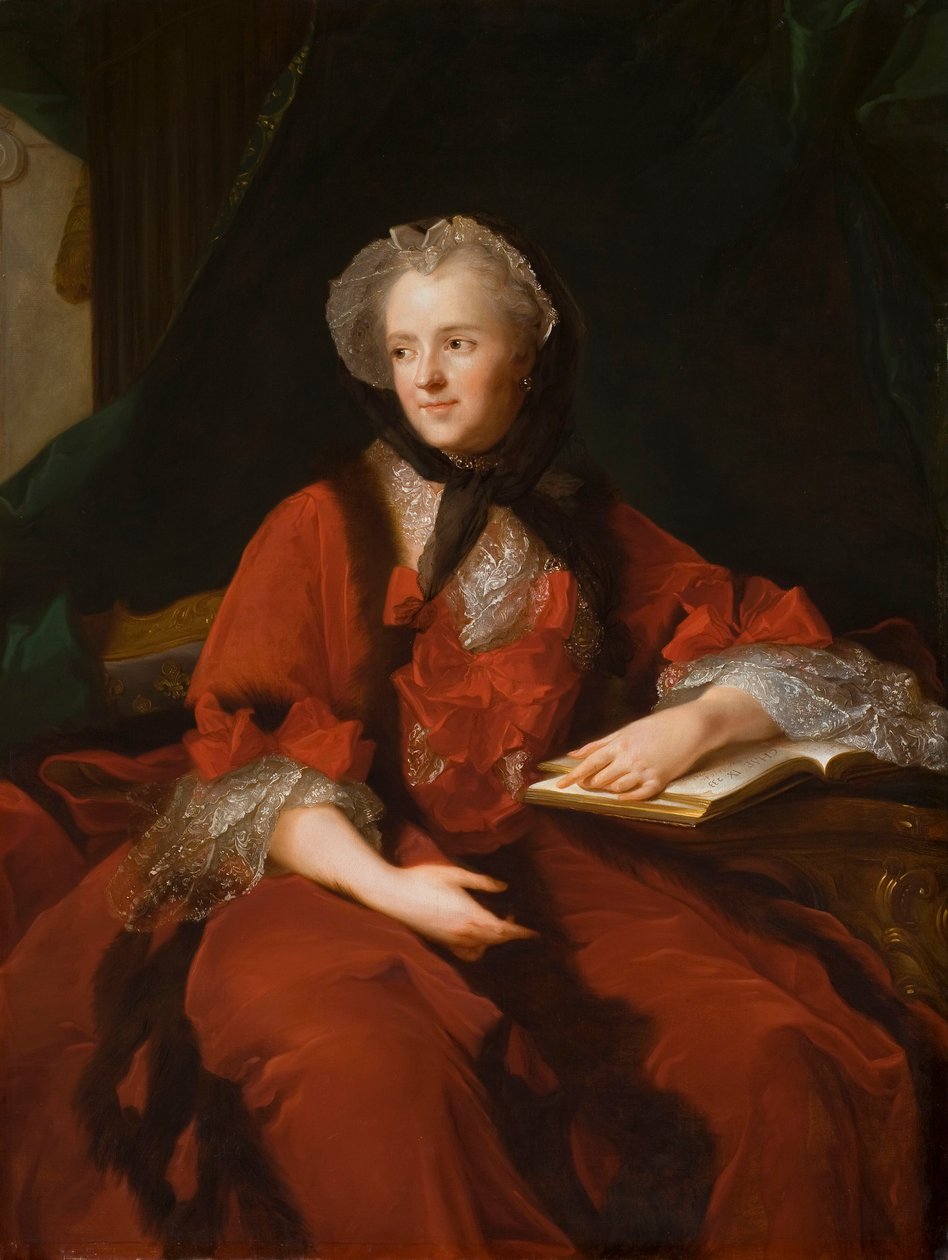 Porträt von Maria Leszczyńska von Jean-Marc Nattier
