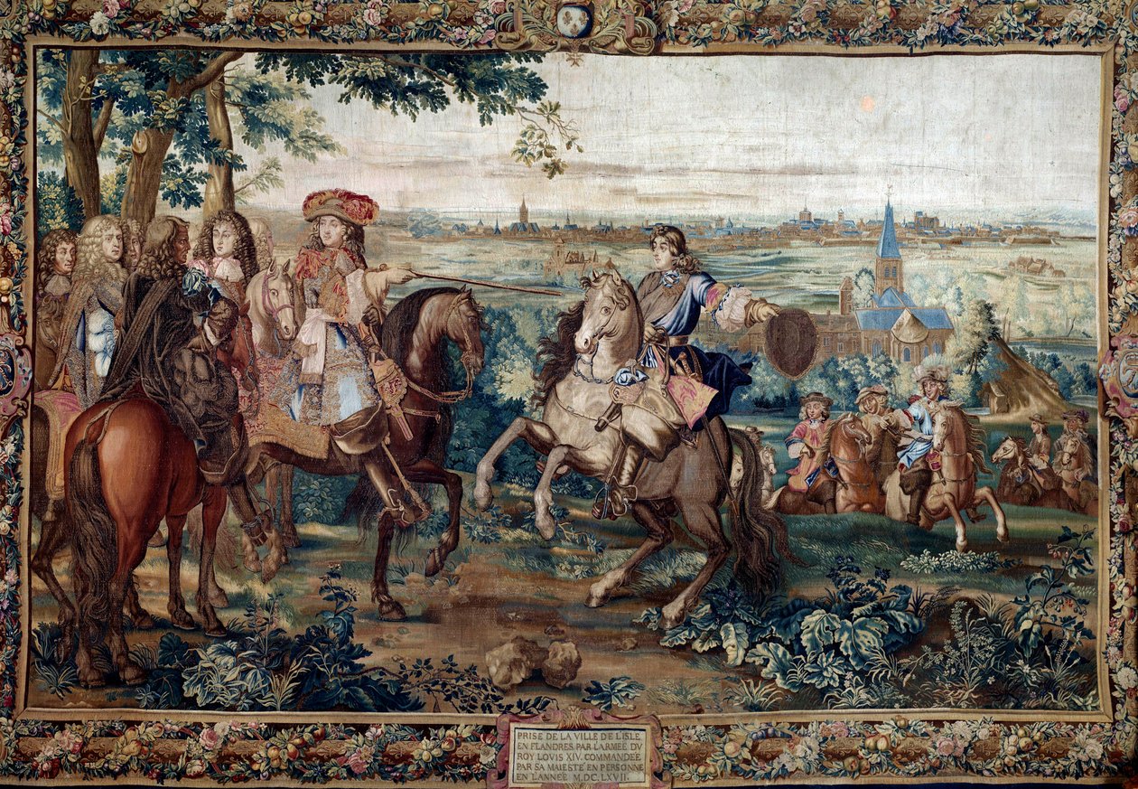 Eroberung von Lille durch Ludwig XIV., August 1667 von Jean (workshop) Mozin