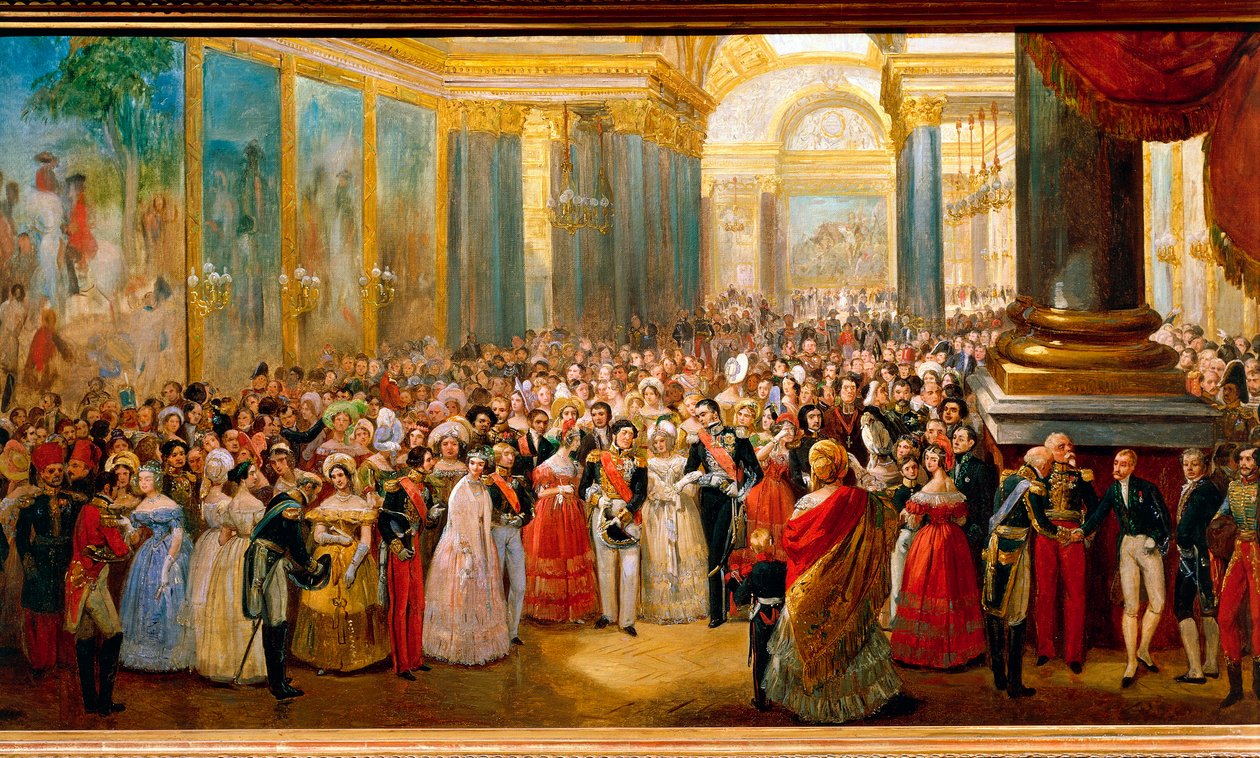 Einweihung der Galerie der Schlachten von Jean Auguste Bard