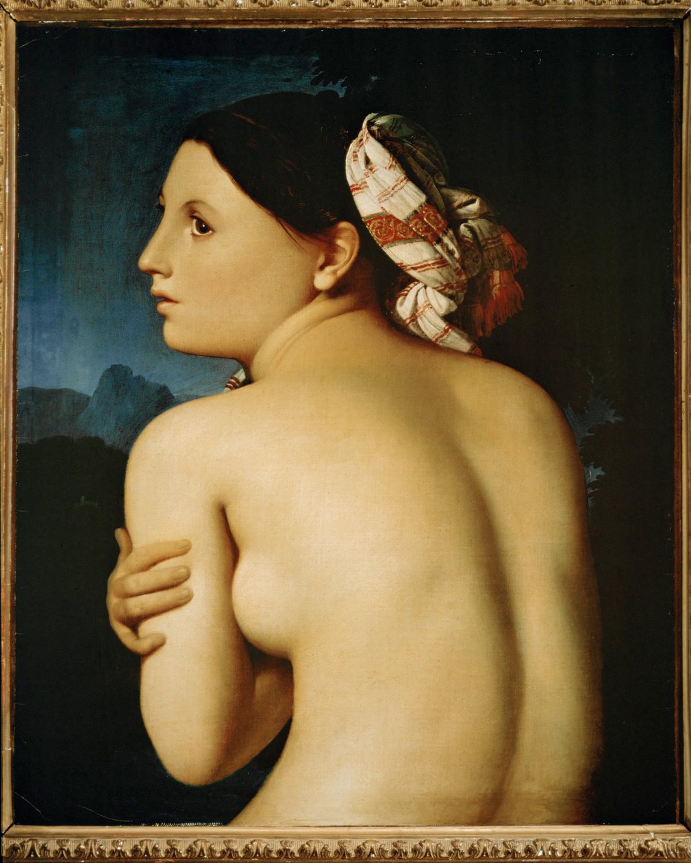 Weiblicher Akt, Rückenansicht von Jean Auguste Dominique Ingres