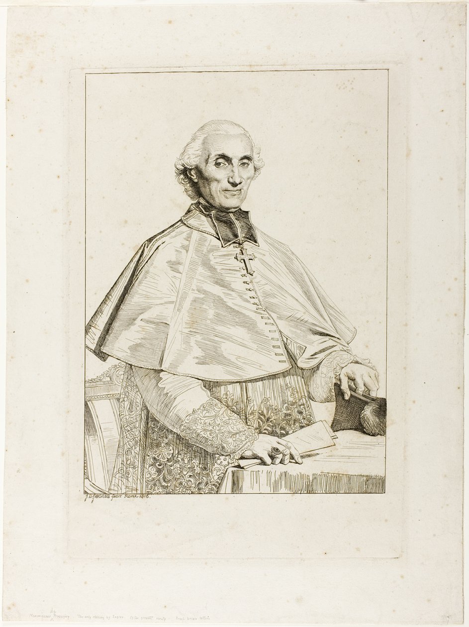 Gabriel Cortois de Pressigny von Jean Auguste Dominique Ingres