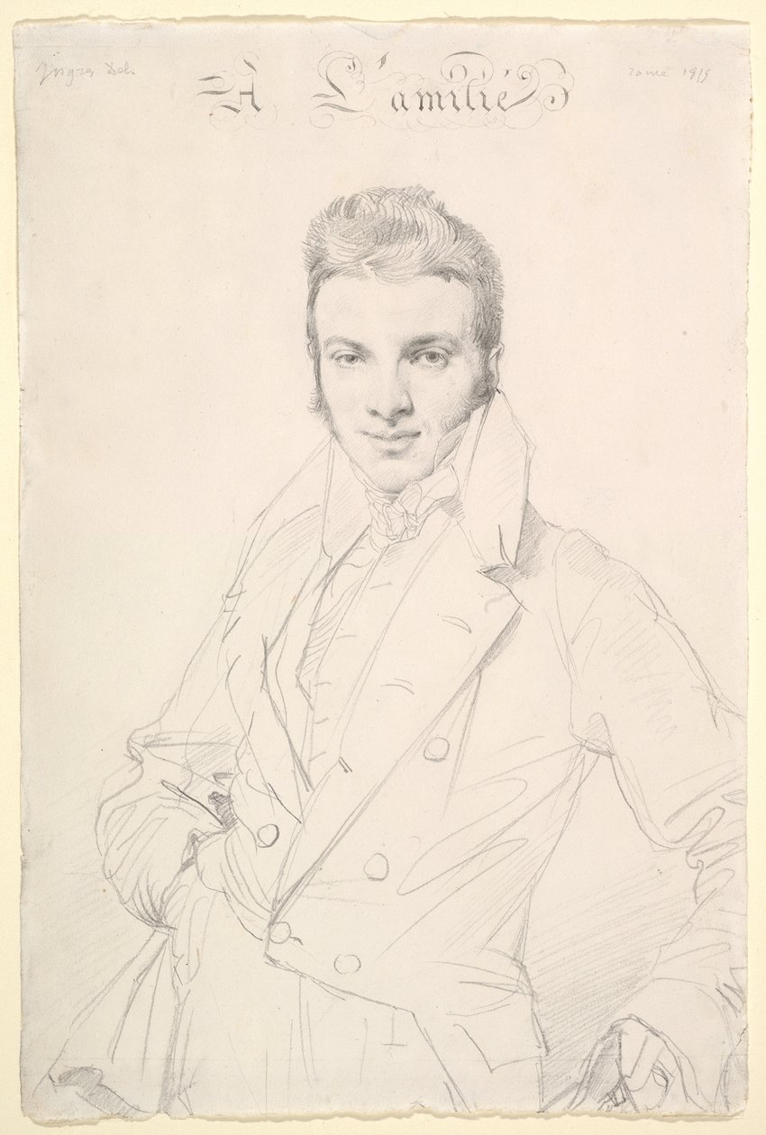 Jean-Joseph Fournier von Jean Auguste Dominique Ingres