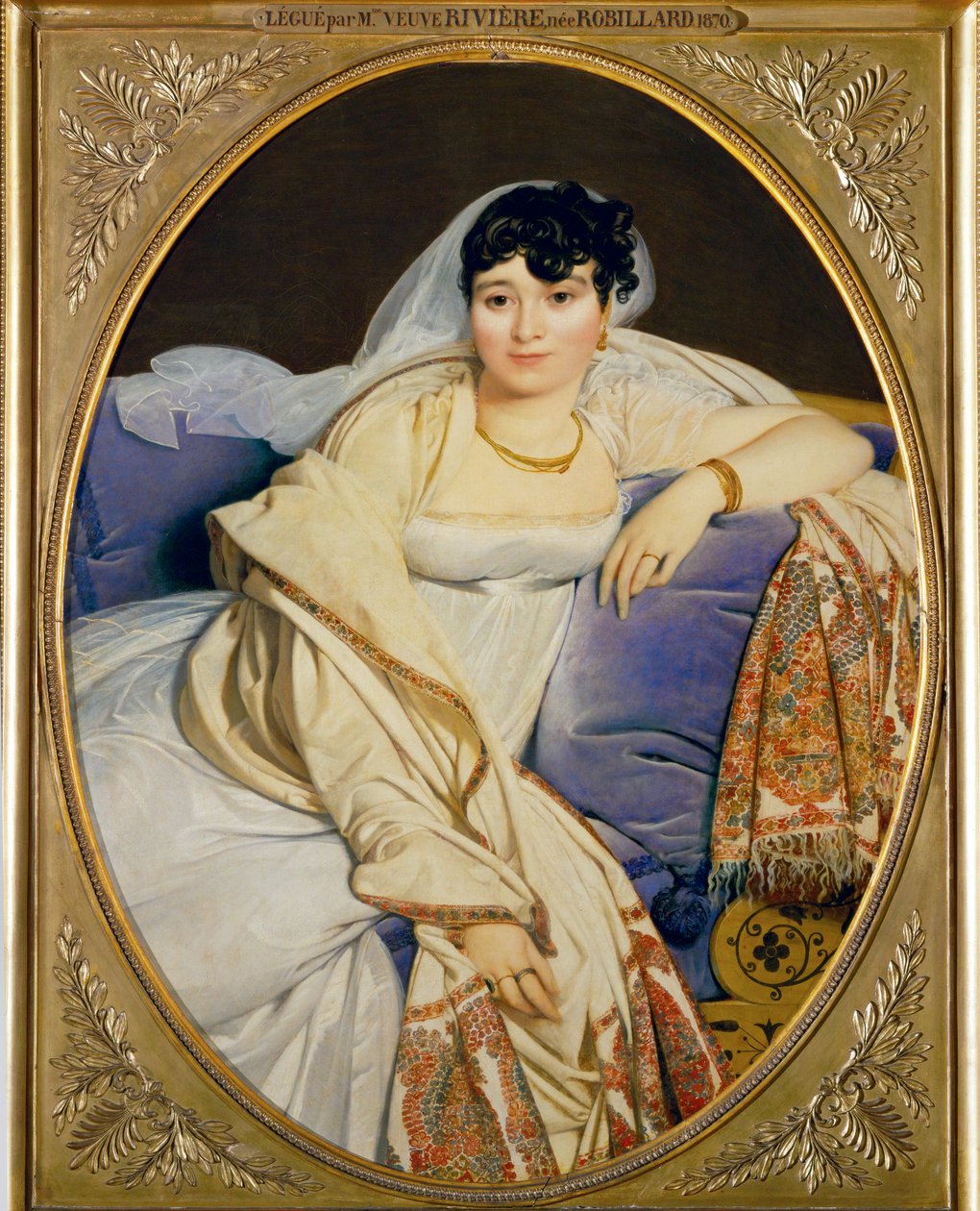 Mme. Riviere, geborene Marie Francoise Jacquette Bibiane Blot von Jean Auguste Dominique Ingres