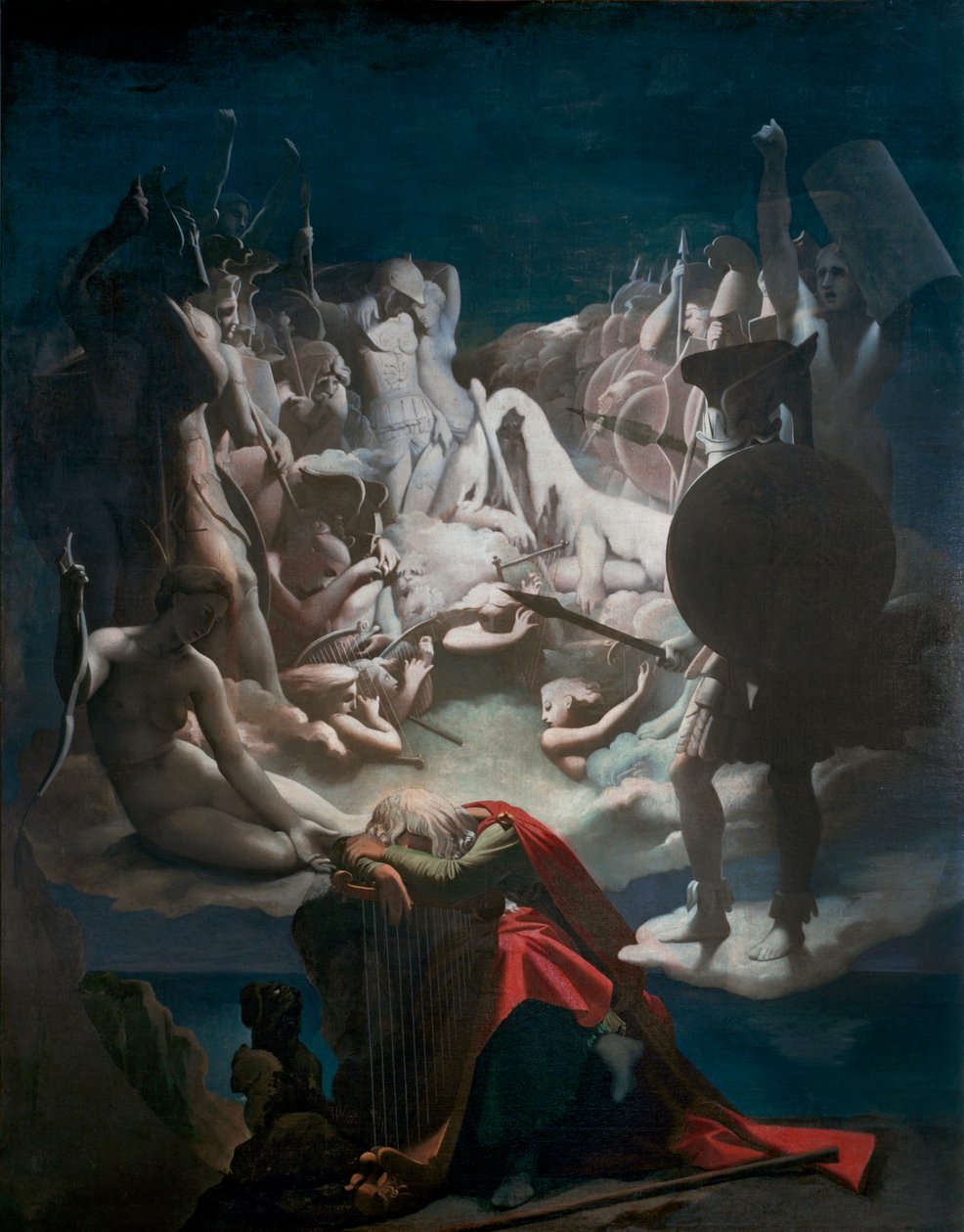 Ossians Traum von Jean Auguste Dominique Ingres