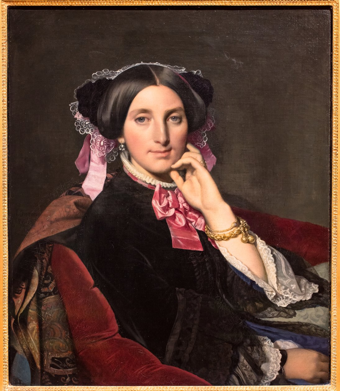 Porträt von Caroline Gonse von Jean Auguste Dominique Ingres