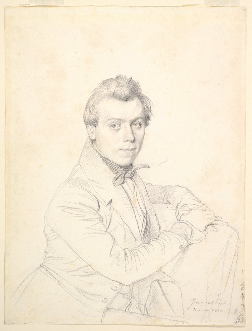 Der Architekt Charles-Victor Famin von Jean Auguste Dominique Ingres