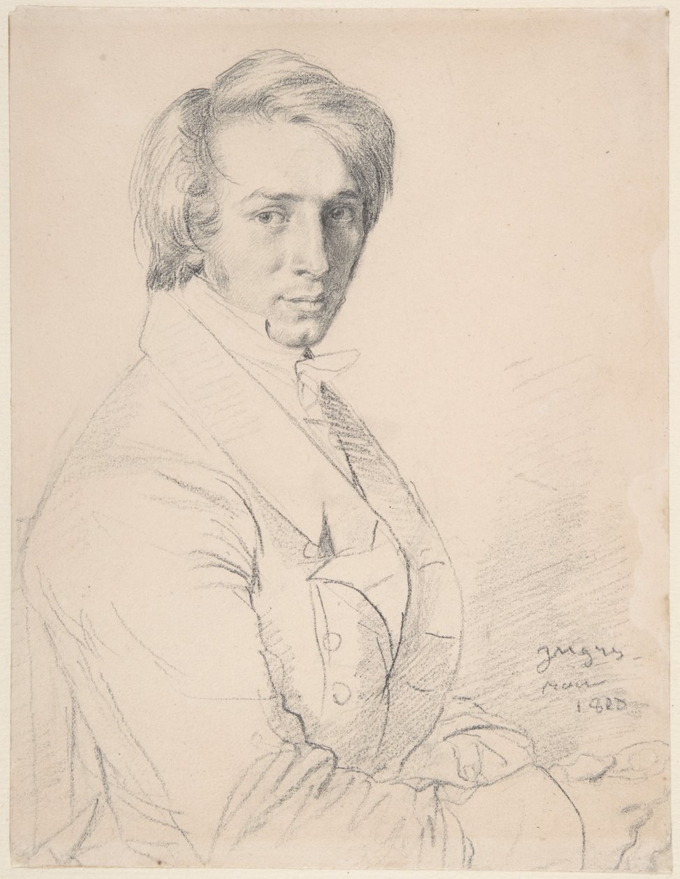Ursin-Jules Vatinelle (1798–1881) von Jean Auguste Dominique Ingres