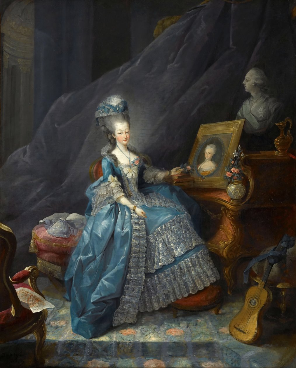 Prinzessin Maria Theresia von Savoyen 1756-1805 von Jean Baptiste André Gautier Dagoty
