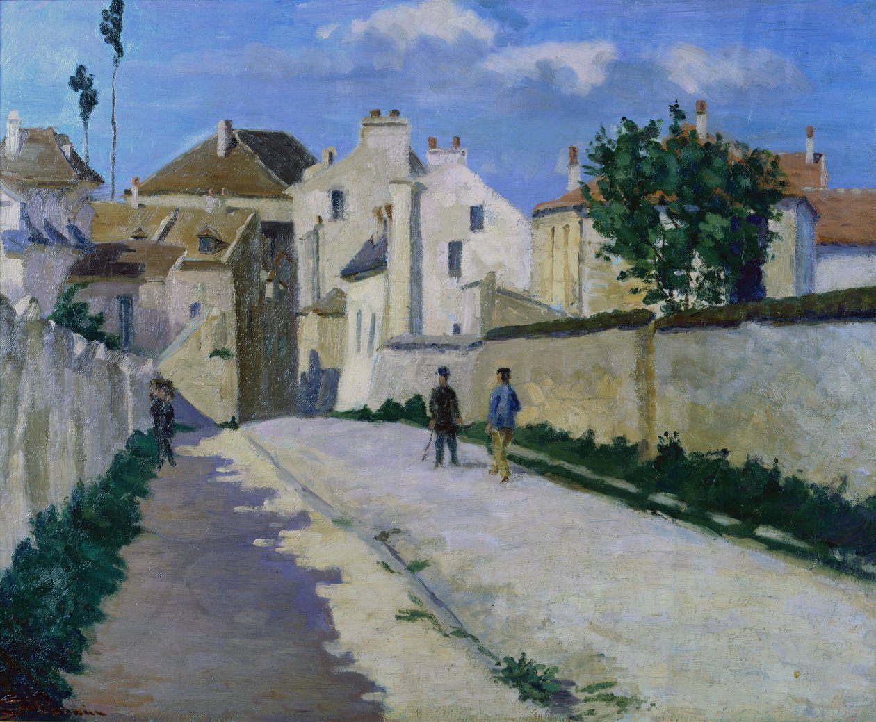 Rue de Clamart in Vanves, ca. 1873 von Jean Baptiste Armand Guillaumin