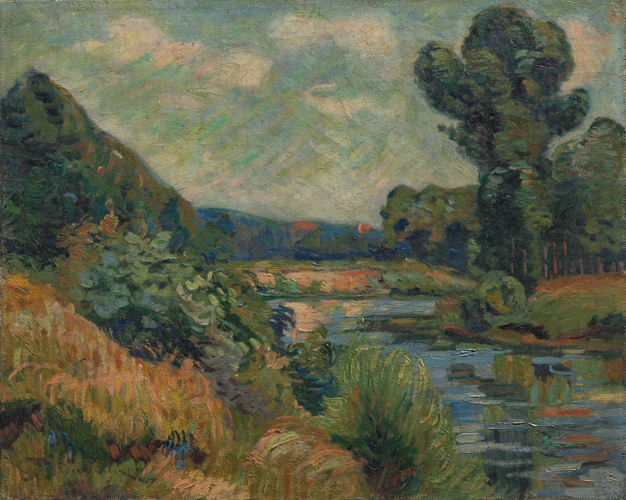 Die Ufer der Marne bei Charenton, um 1895 von Jean Baptiste Armand Guillaumin