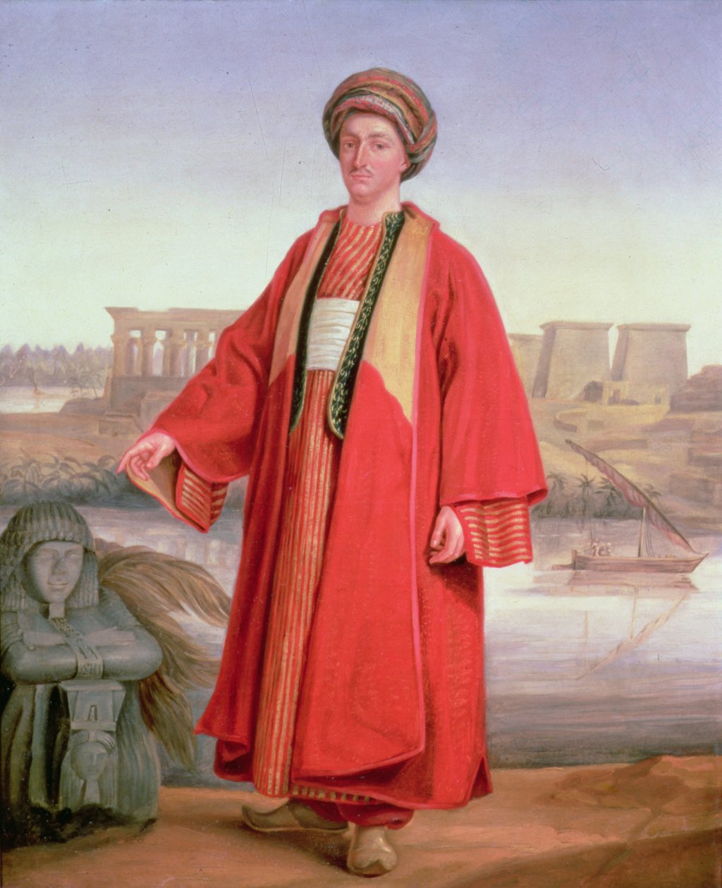 Porträt des Ehrenwerten Charles Leonard Irby von Jean Baptiste Borely