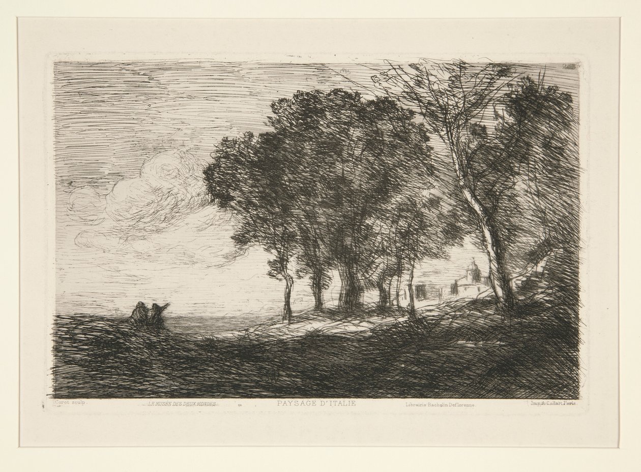 Landschaft von Jean Baptiste Camille Corot