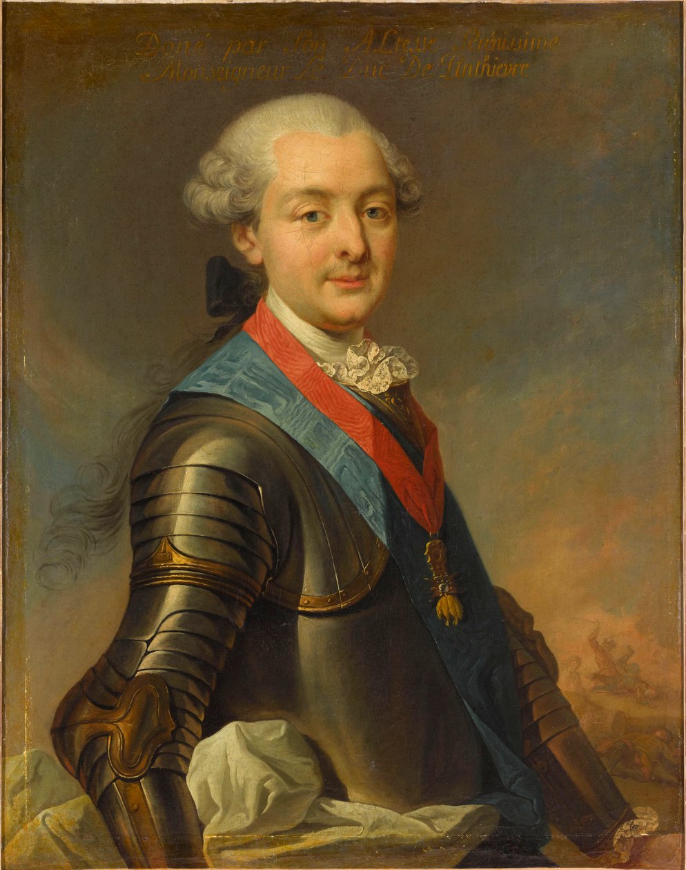 Louis Jean Marie de Bourbon, Herzog von Penthièvre 1725-1793, ca. 1760 von Jean Baptiste Charpentier