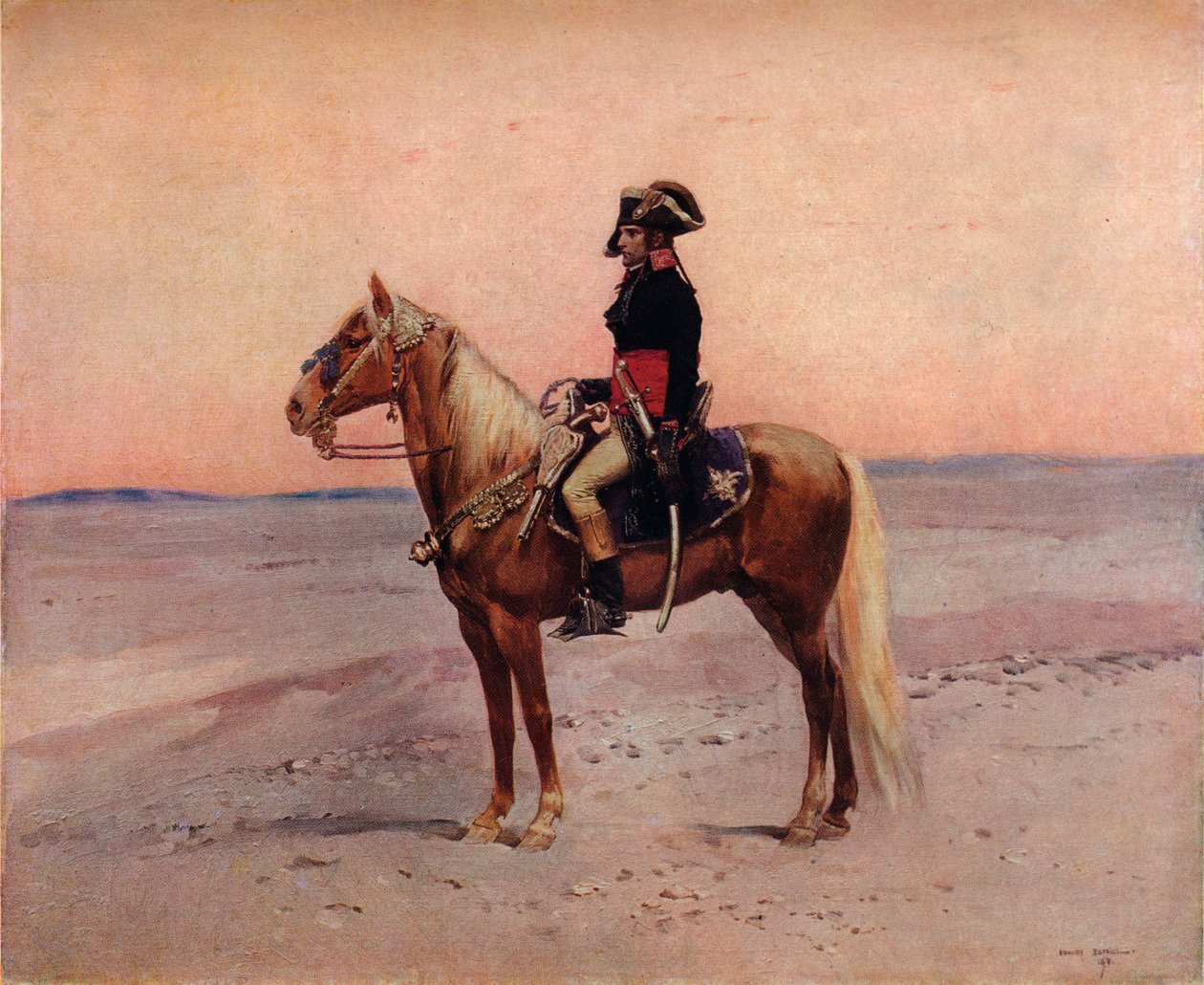 Napoleon in Ägypten, um 19. Jahrhundert von Jean Baptiste Edouard Detaille