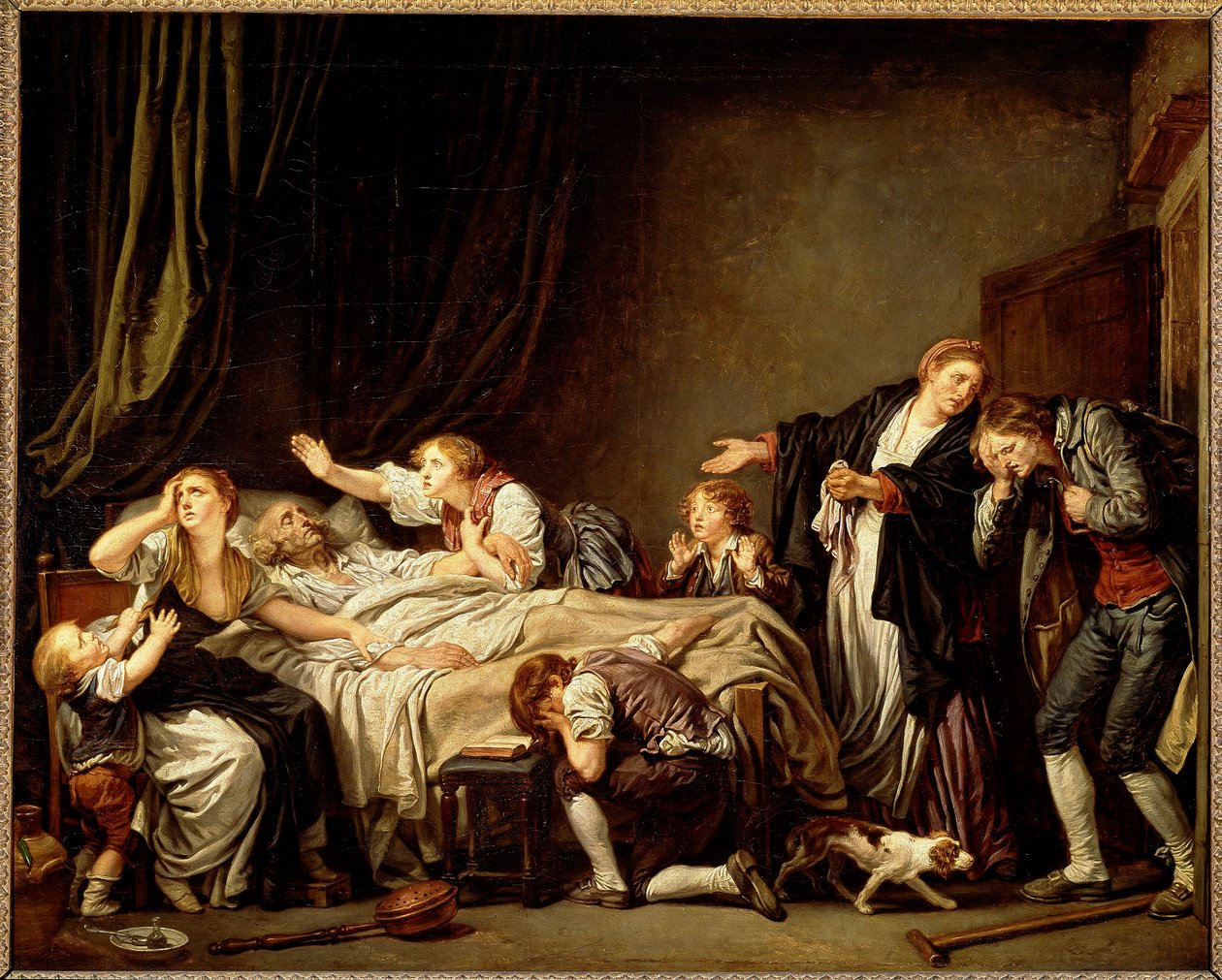Der bestrafte Sohn von Jean-Baptiste Greuze