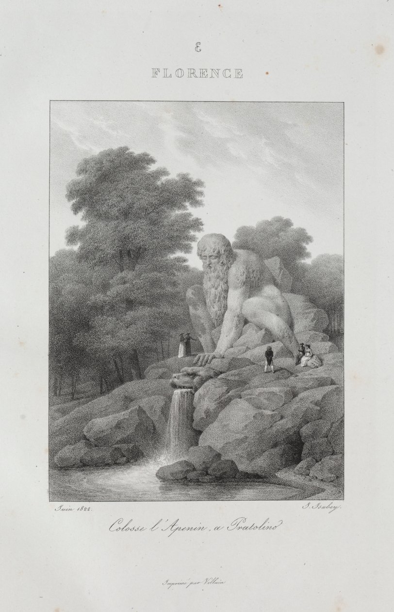 Reise nach Italien im Jahr 1822, 1833 von Jean-Baptiste Isabey
