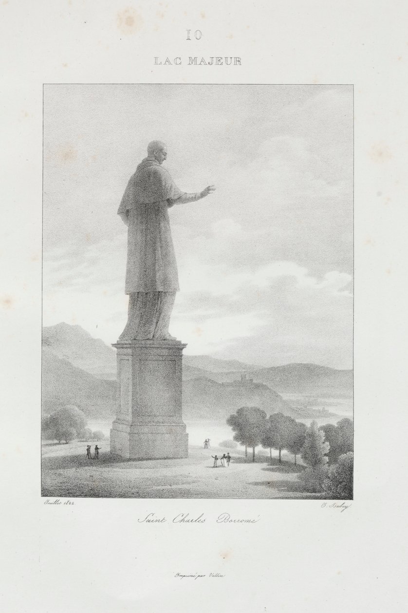 Reise nach Italien im Jahr 1822, 1833 von Jean Baptiste Isabey