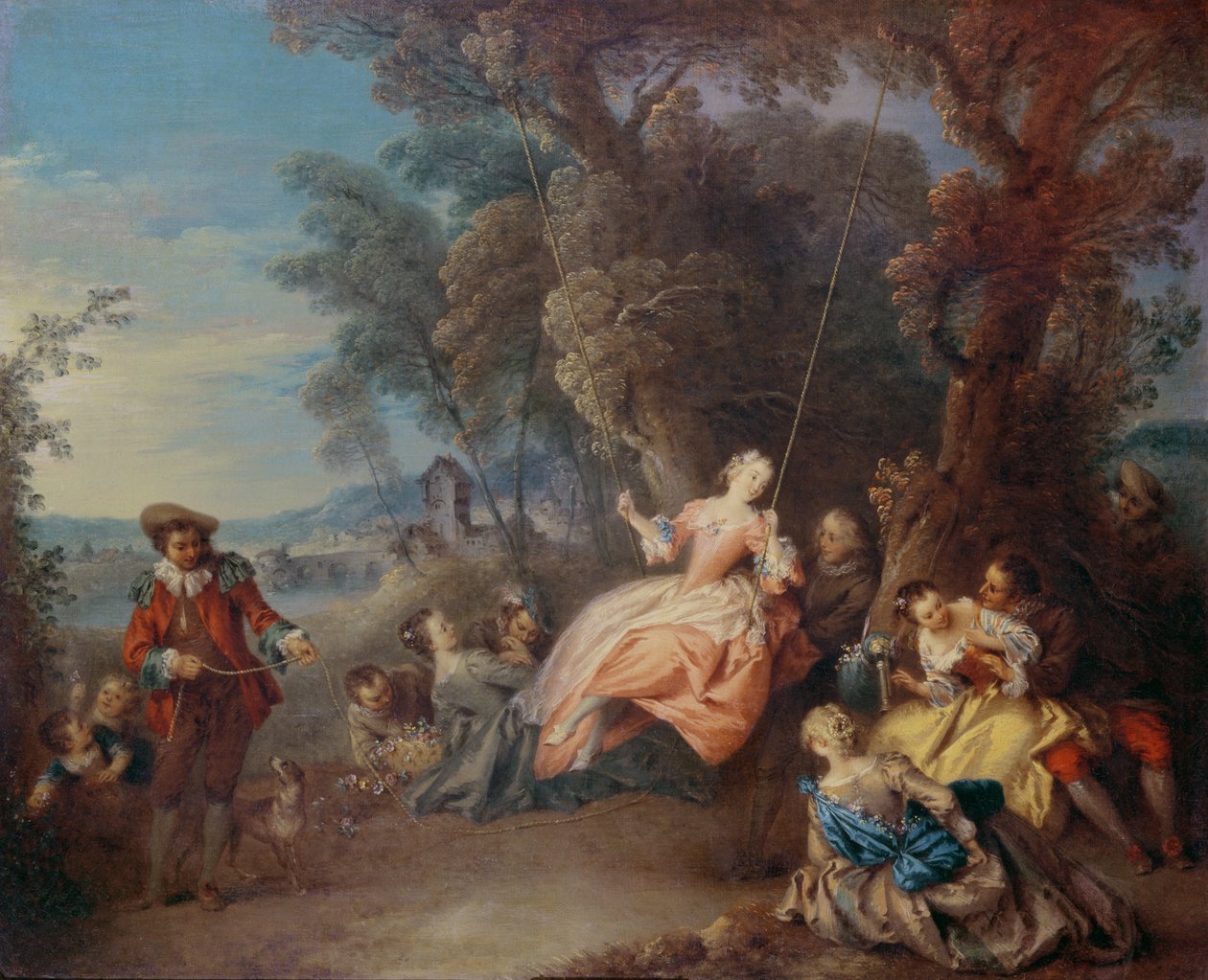 Die Schaukel von Jean-Baptiste Joseph Pater