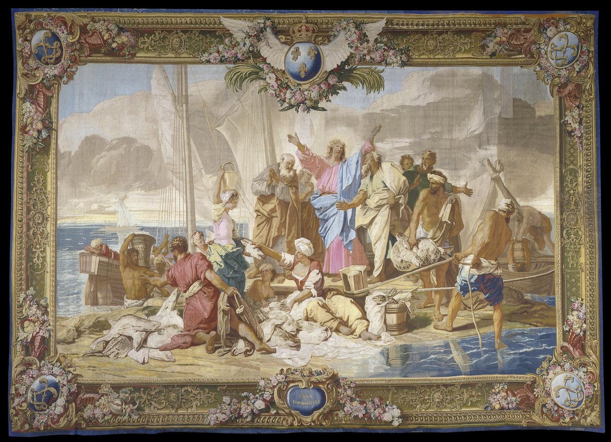 Das Wunderbare Fischfang von Jean Baptiste Jouvenet