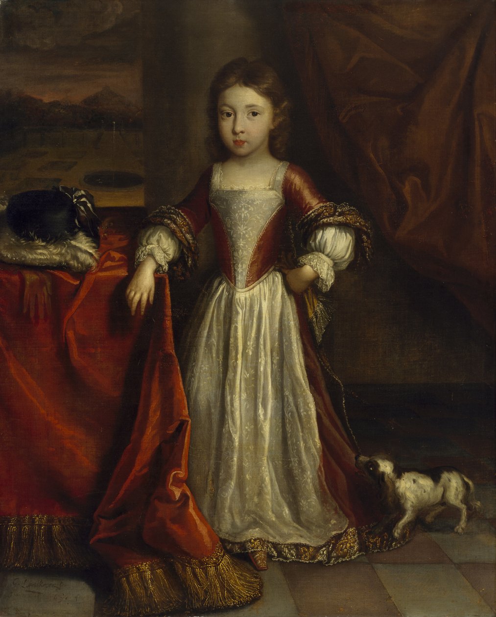 Porträt eines jungen Jungen von Jean Baptiste Lantscroon