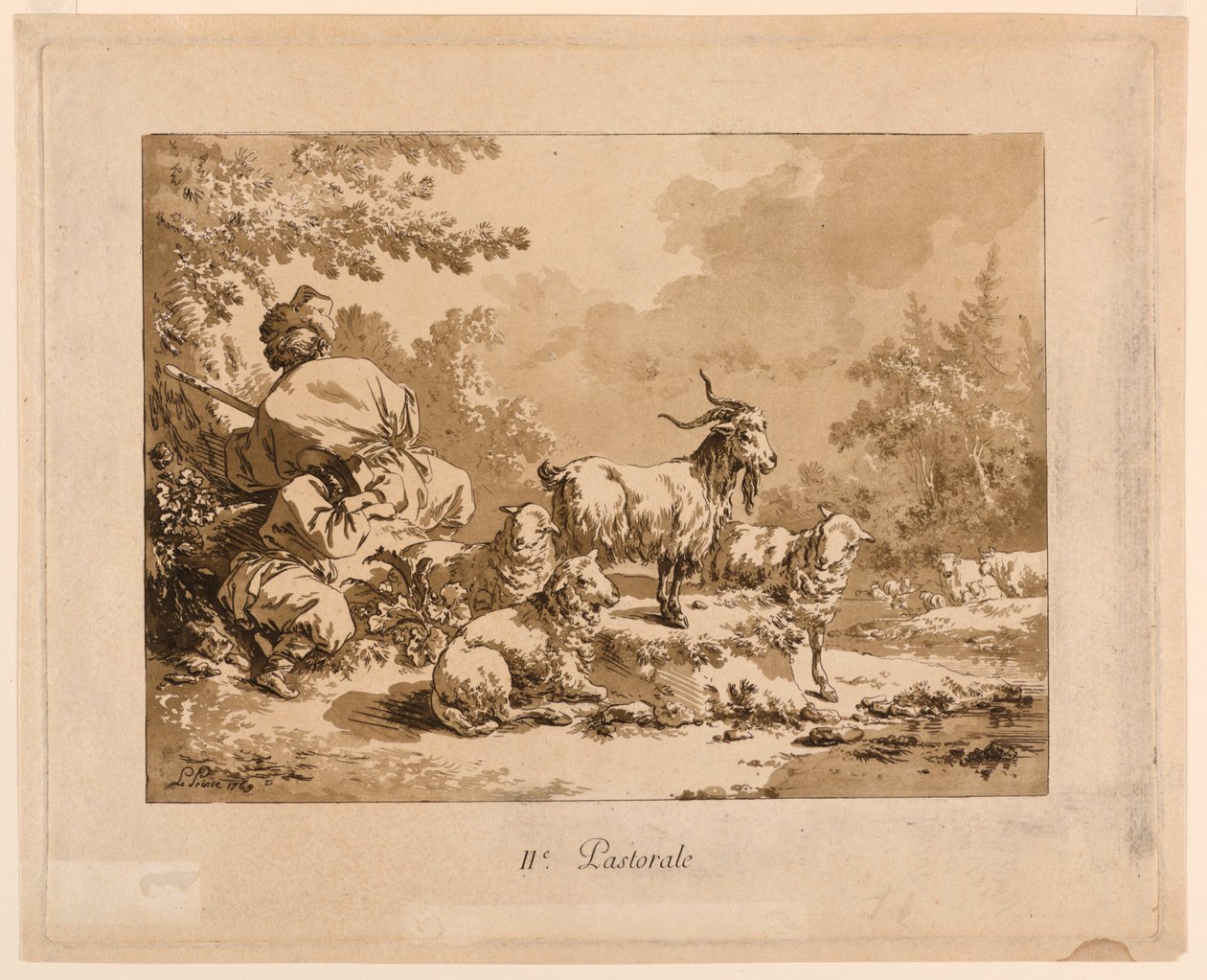Zweite Pastorale von Jean-Baptiste Le Prince