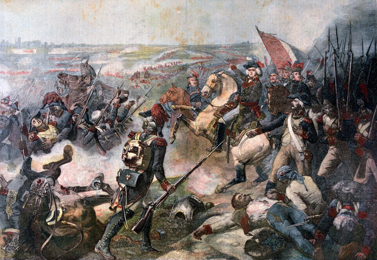 Schlacht von Fleurus, 26. Juni 1794, 1892 von Jean Baptiste Mauzaisse