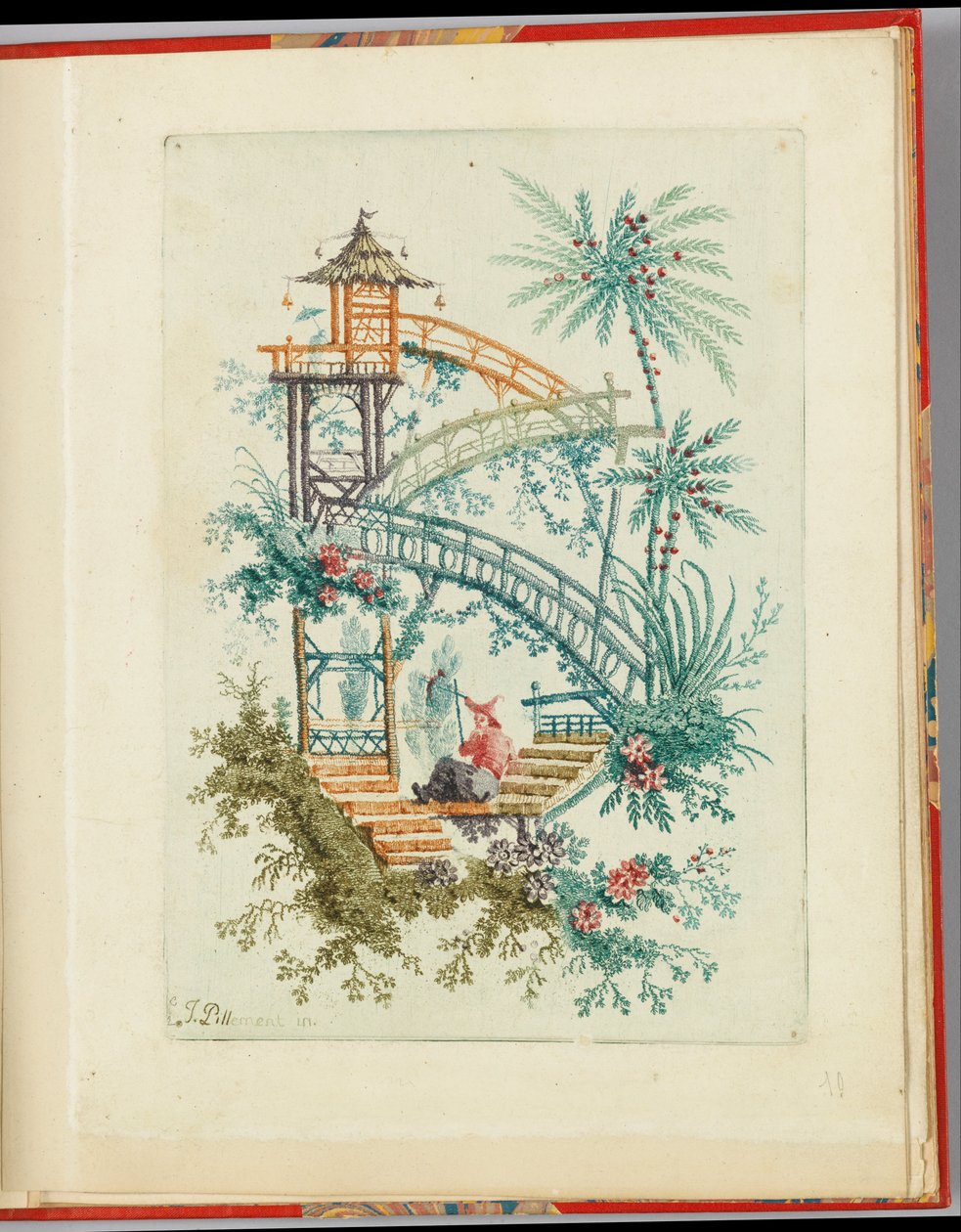 Ornamentales Design aus "Nouvelle suite de cahiers chinois a l