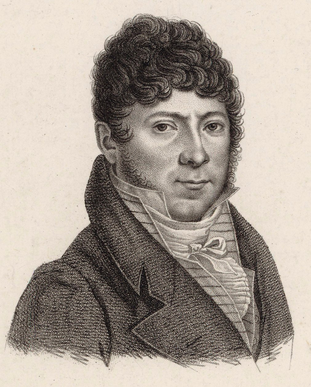Porträt des Geigers und Komponisten Philippe Libon, 1810 von Jean Baptiste Ponce Lambert