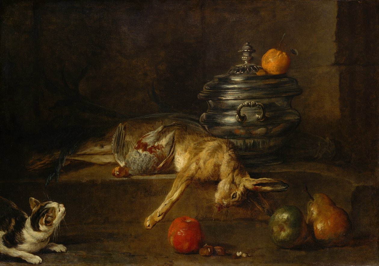 Die silberne Terrine von Jean Baptiste Simeon Chardin