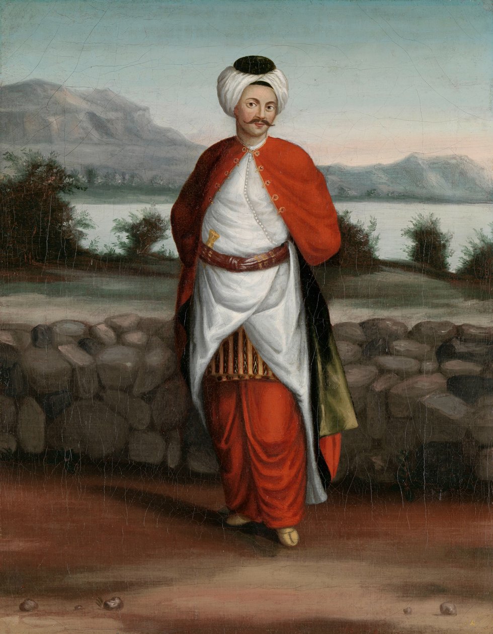 Choadar, Diener des Botschafters von Jean Baptiste Vanmour (workshop of)