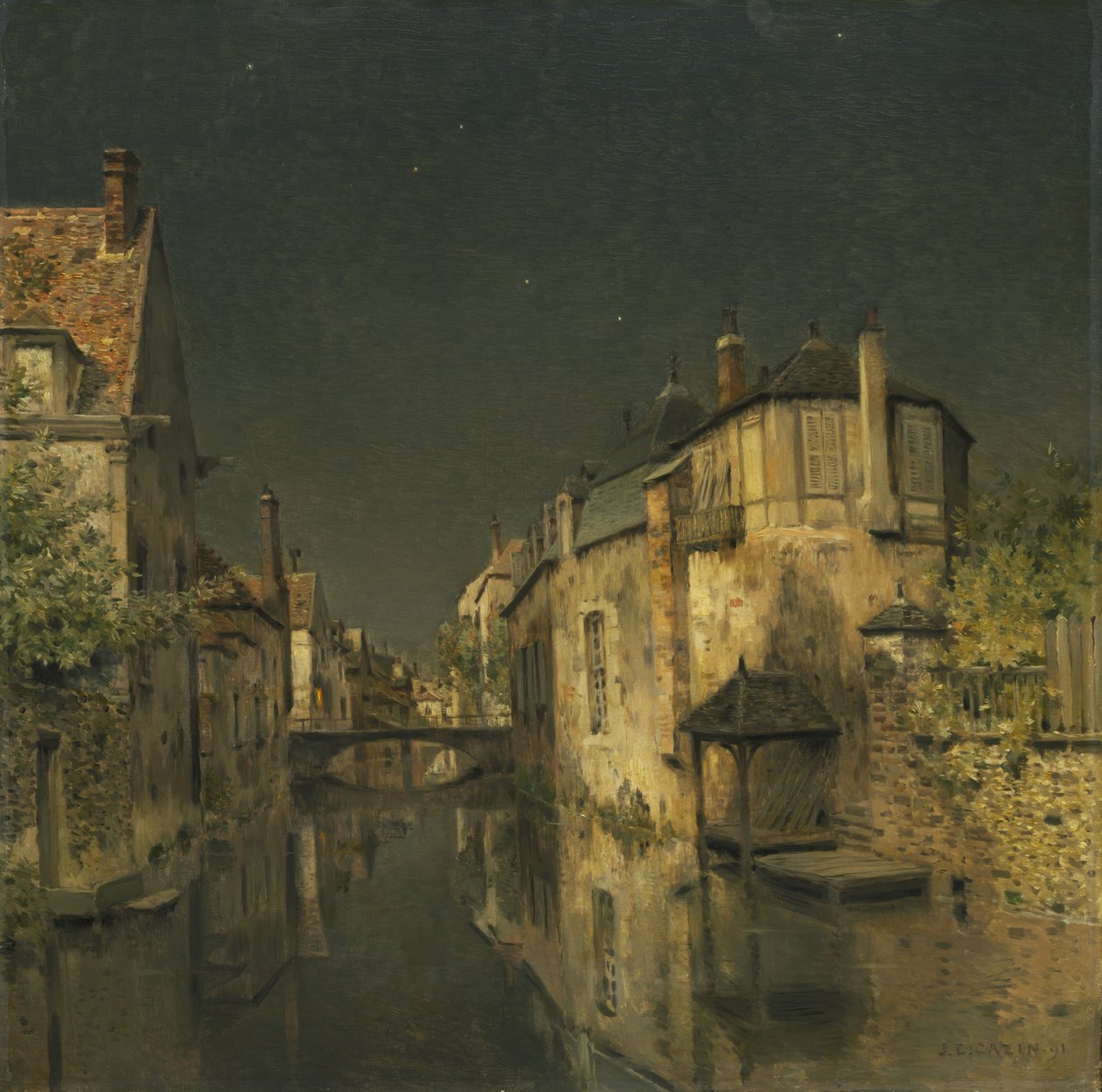 Mitternacht von Jean-Charles Cazin
