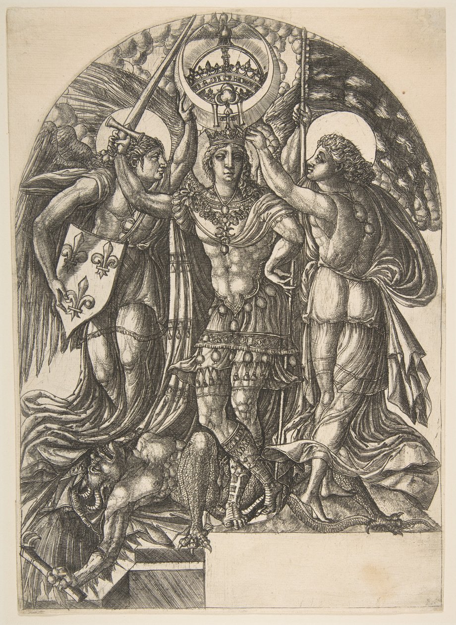 Henri II, König von Frankreich, Zwischen Frankreich und Ruhm, ca. 1548 von Jean Duvet