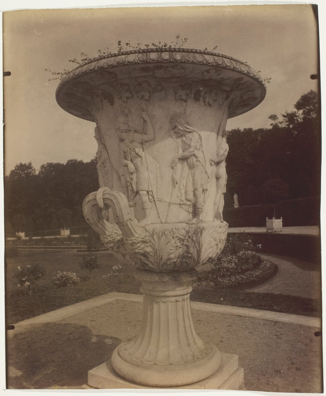 Versailles, (Vase) von Jean Eugène Auguste Atget