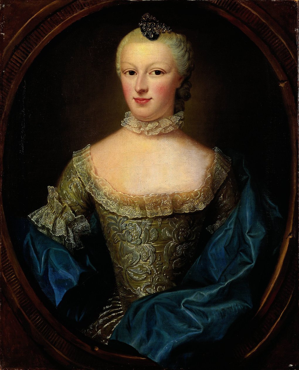 Porträt von Margaretha Cornelia van de Poll, Ehefrau von Cornelis Munter von Jean Fournier