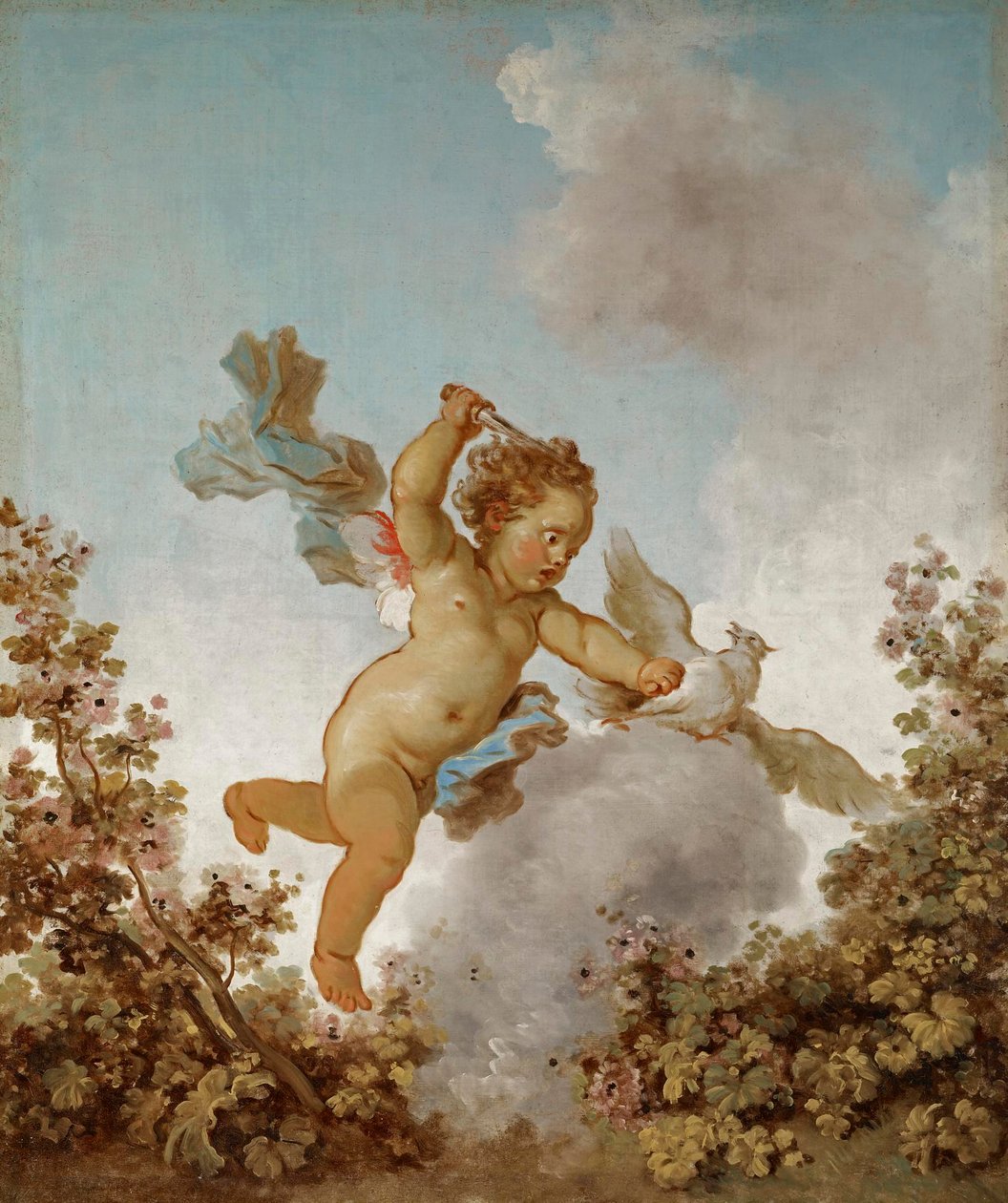 Fragonard - Der Fortschritt der Liebe, Die Rache der Liebe, 1790–91 von Jean Honore Fragonard