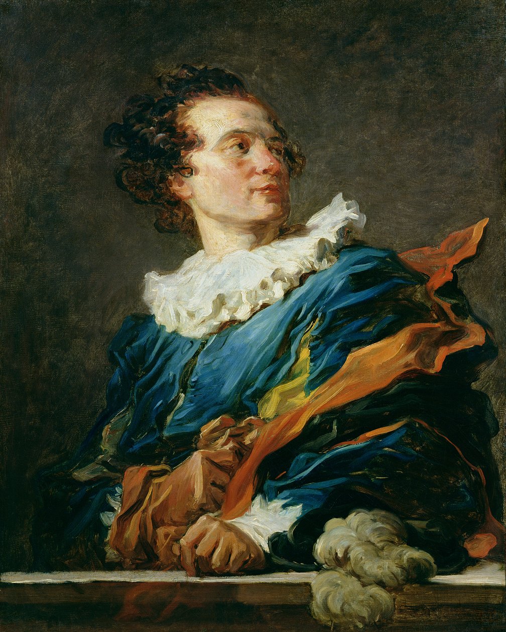 Figur der Fantasie: Porträt des Abtes von Saint-Non (1727-91) 1769 von Jean Honore Fragonard