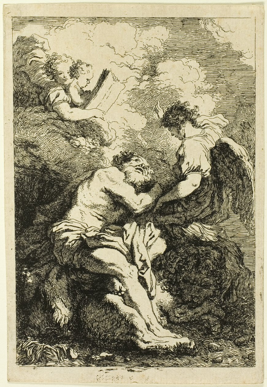 Heiliger Hieronymus von Jean-Honore Fragonard