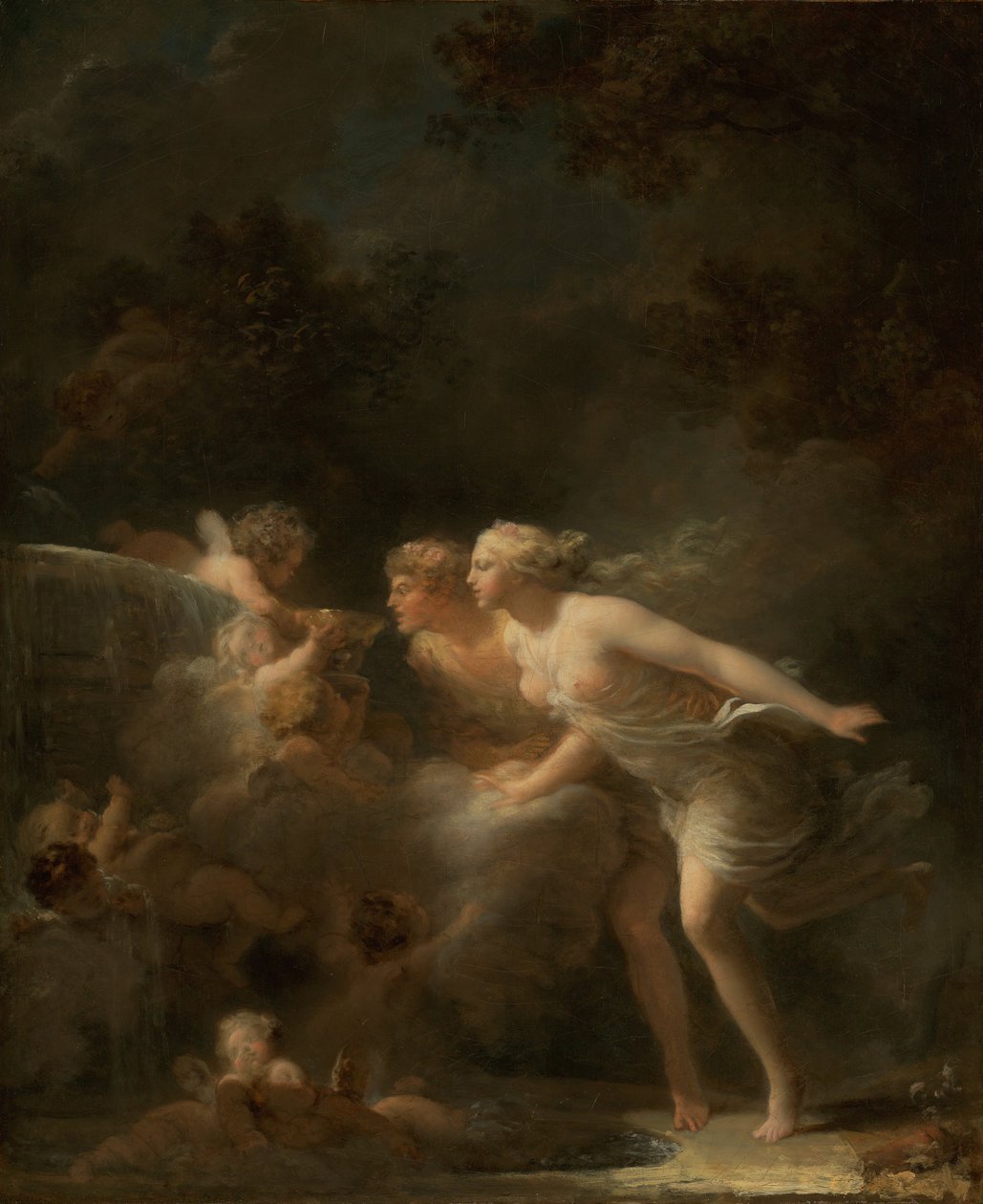 Der Brunnen der Liebe, ca. 1785 von Jean Honore Fragonard