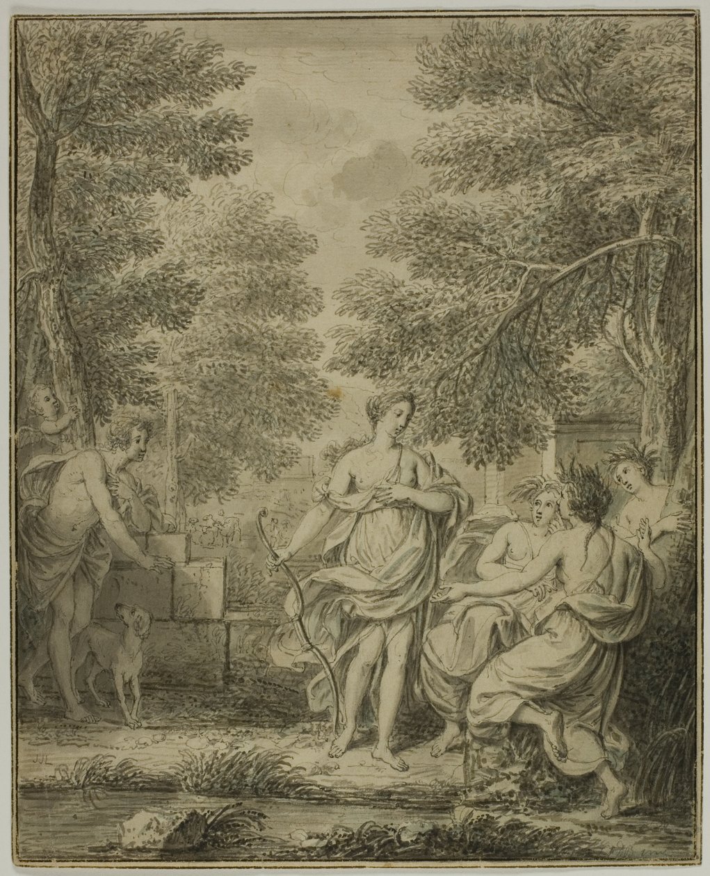 Diana und Actaeon von Jean Jacques de Boissieu