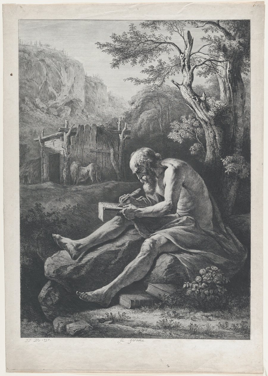 St. Hieronymus von Jean-Jacques de Boissieu