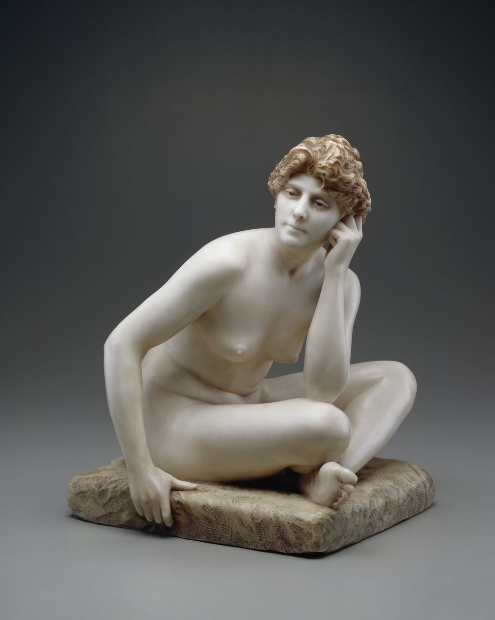 Sitzende Frau, um 1890/95 von Jean Leon Gerome