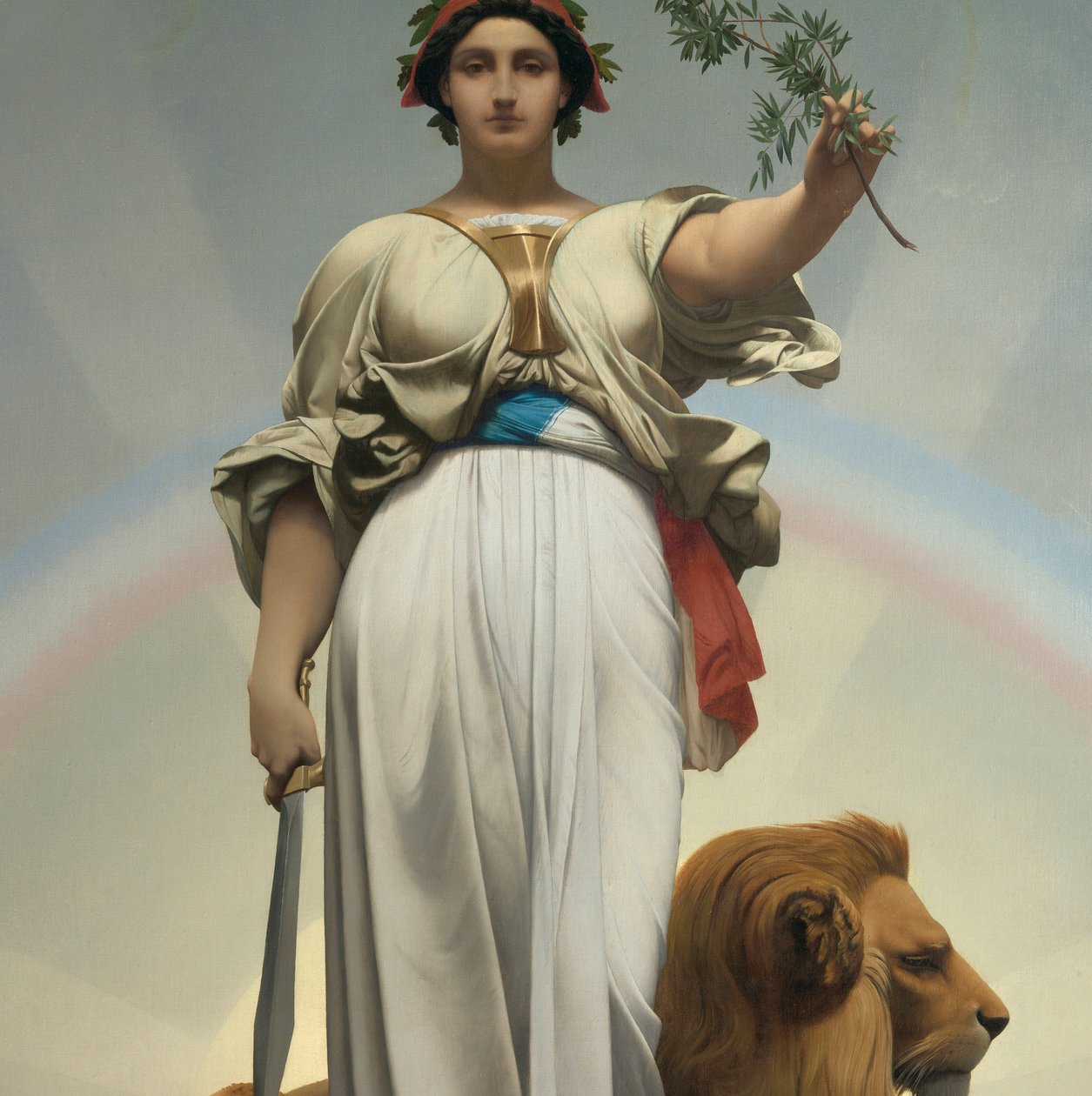 Die Republik (Allegorie - 1848) von Jean Leon Gerome