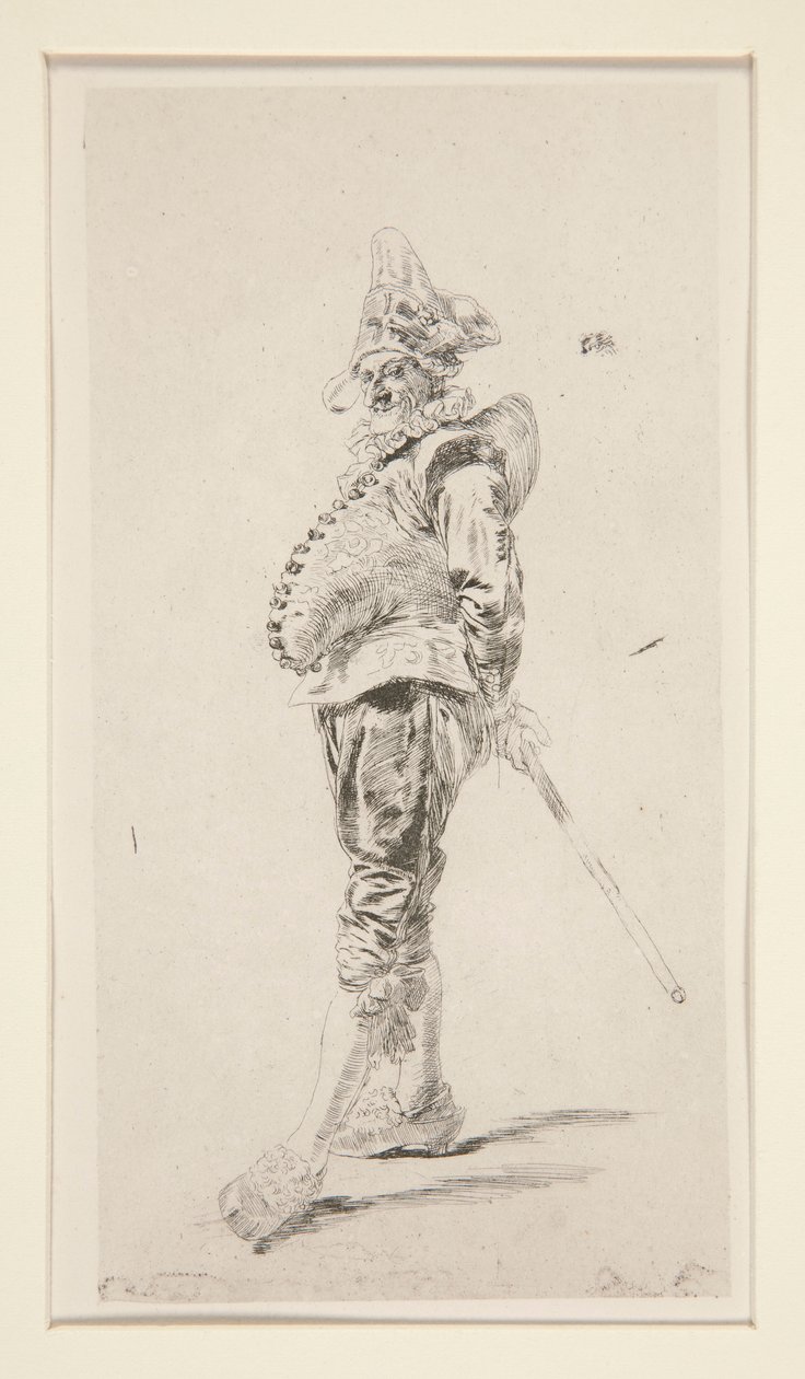 Polichinelle von Jean-Louis Ernest Meissonier