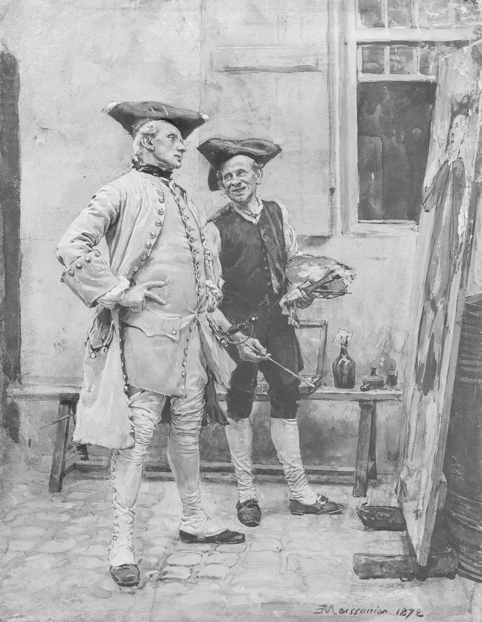 Der Schildermaler von Jean Louis Ernest Meissonier