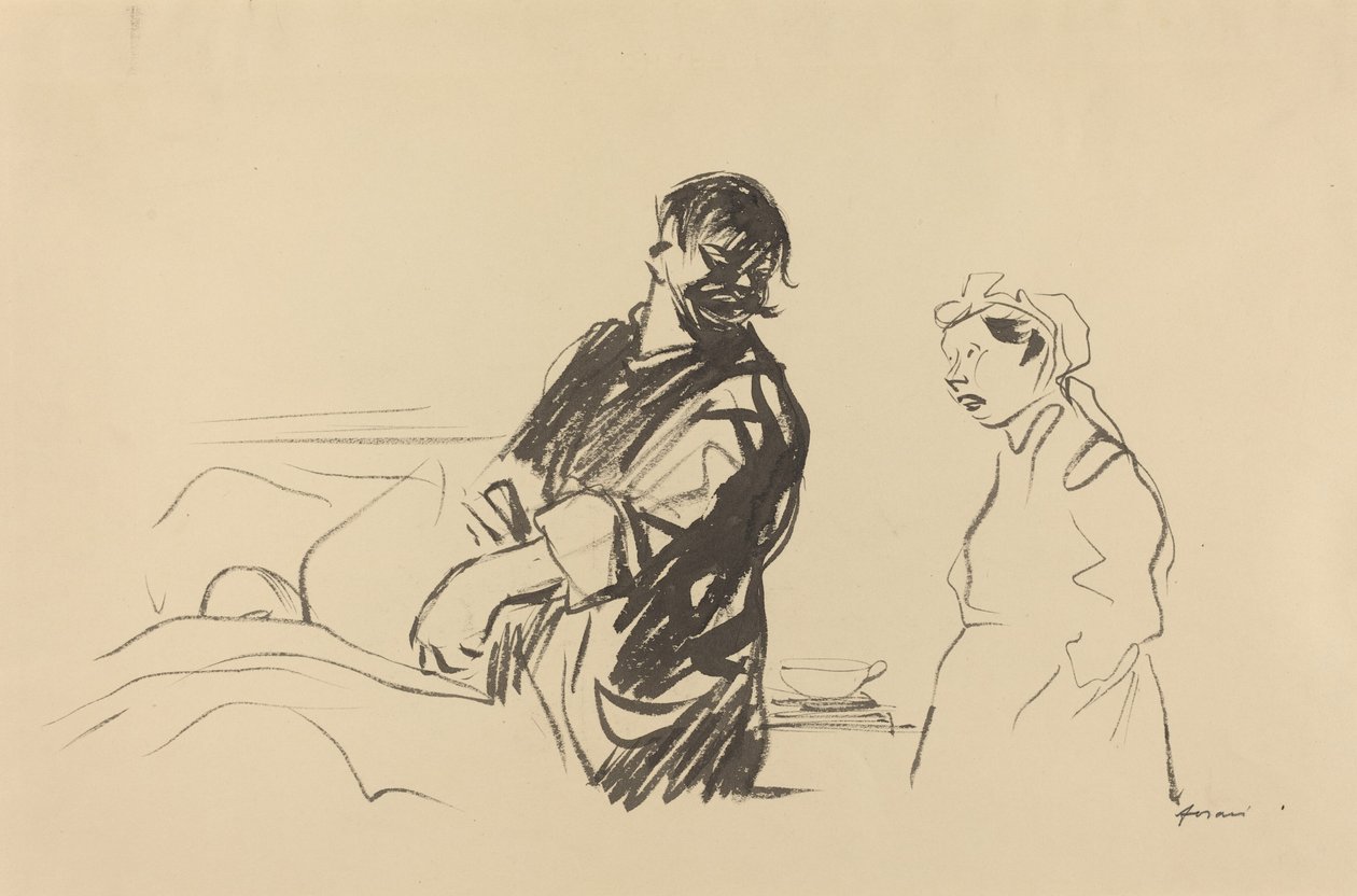 Krankenhausszene, ca. 1914-1919 von Jean Louis Forain