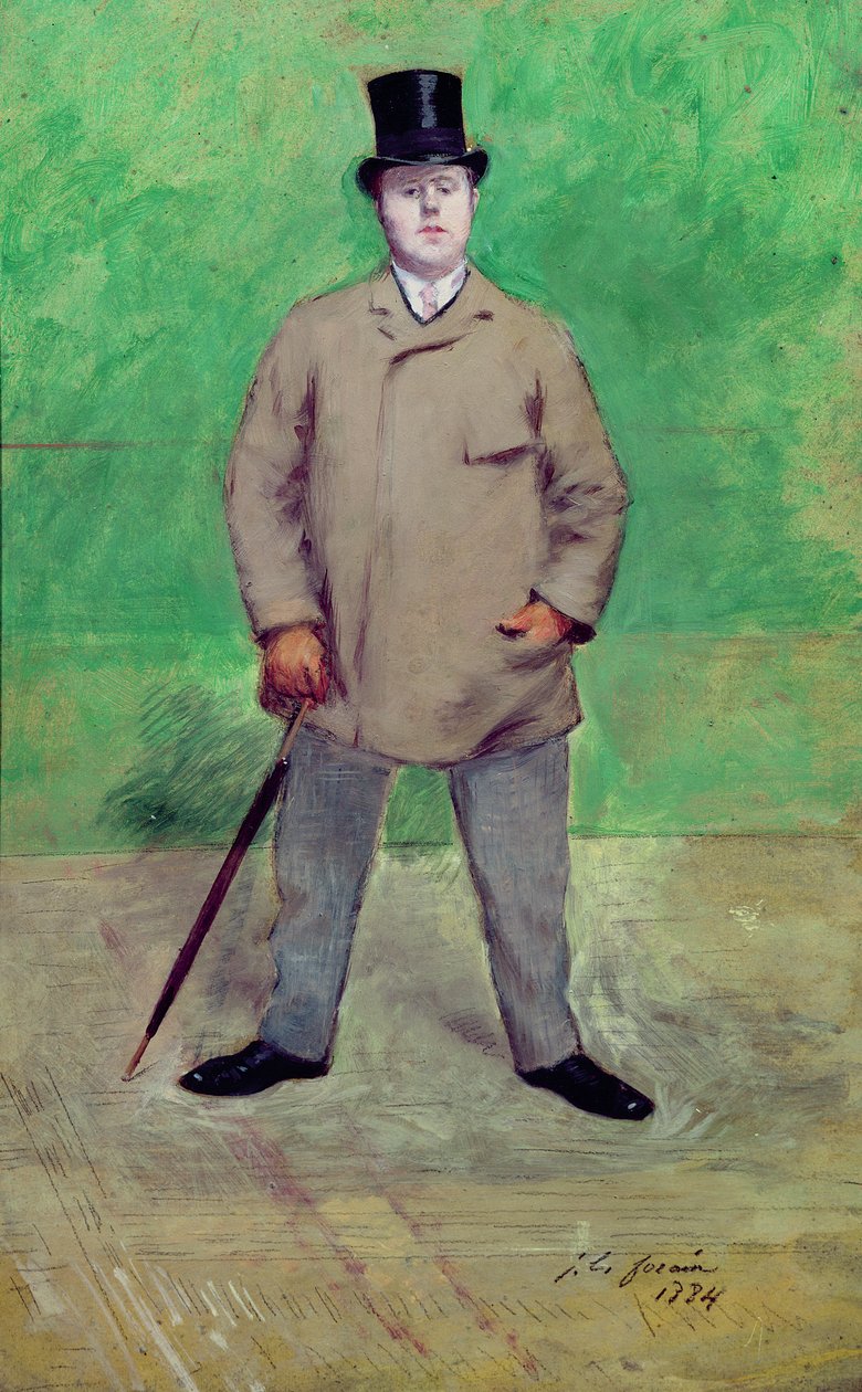 Jacques-Emile Blanche, 1884 von Jean Louis Forain